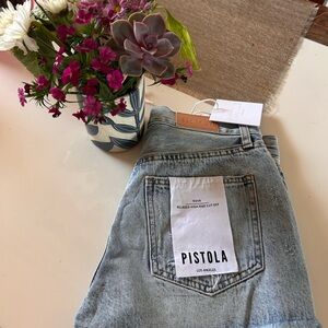 Pistola High Rise Nova Jean Shorts! New With Tags